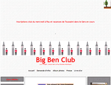 Tablet Screenshot of bigbenclub.net